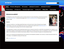 Tablet Screenshot of mrbevan.com
